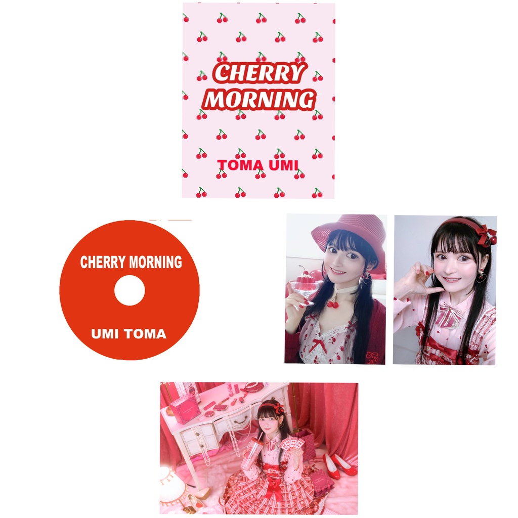 透馬海 「CHERRY MORNING」音盤アルバム&フォトブックレット&トレカ&ポストカード