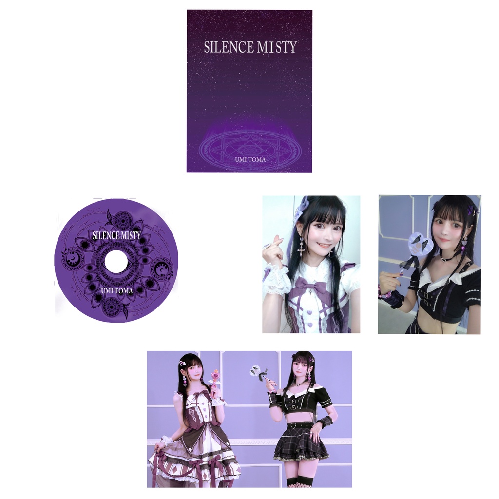 透馬海 「SILENCE MISTY」音盤アルバム&フォトブックレット&トレカ&ポストカード