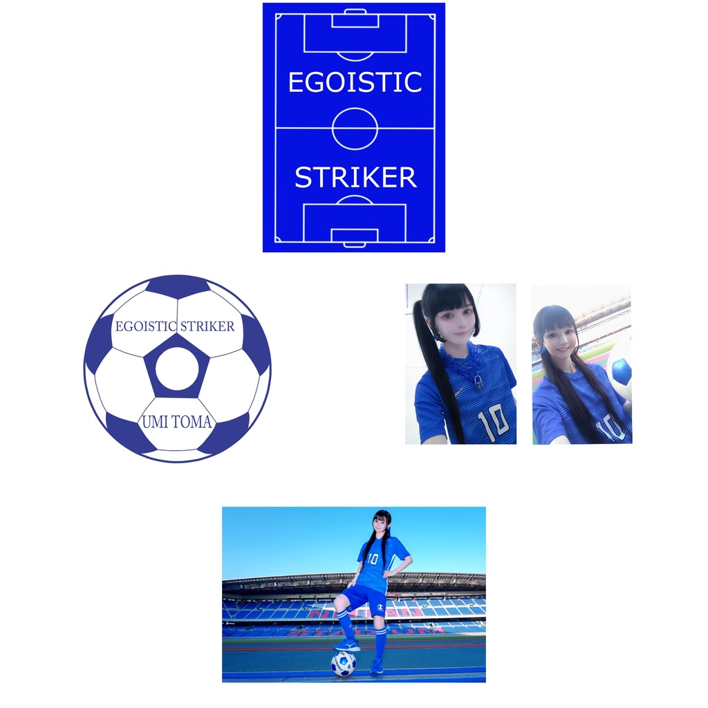 透馬海 「EGOISTIC STRIKER」音盤アルバム&フォトブックレット&トレカ&ポストカード