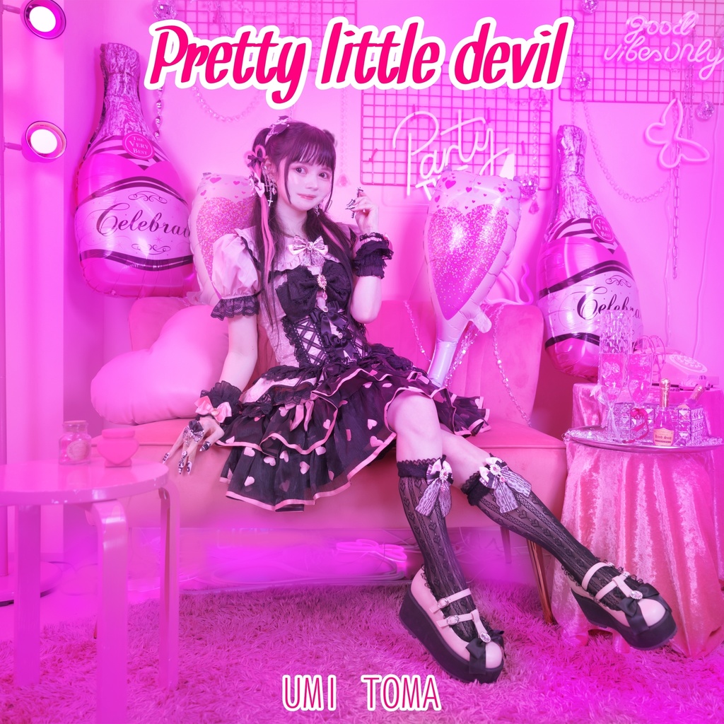 透馬海 「Pretty little devil」音盤アルバム＆フォトブックレット＆トレカ＆ポストカード