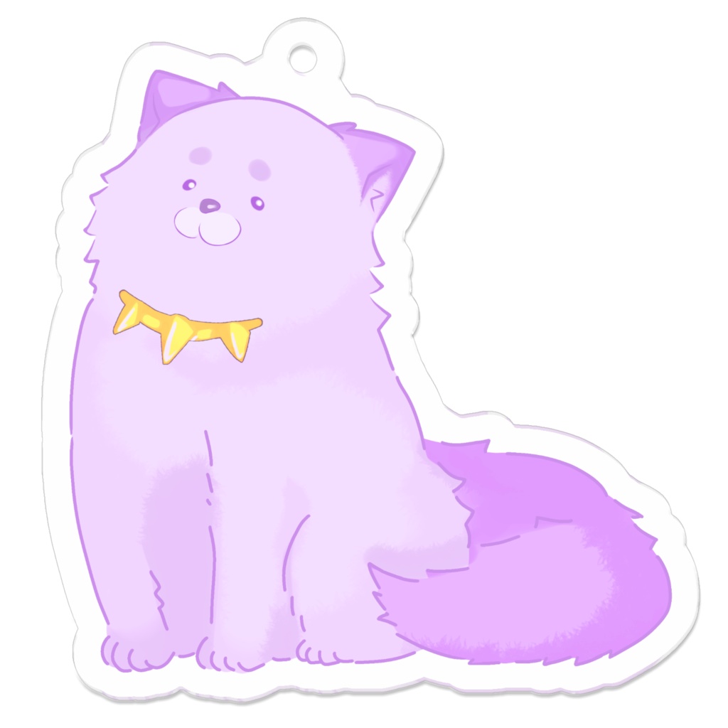 【常設】神喰ひびき～獣の姿～【アクリルキーホルダー】