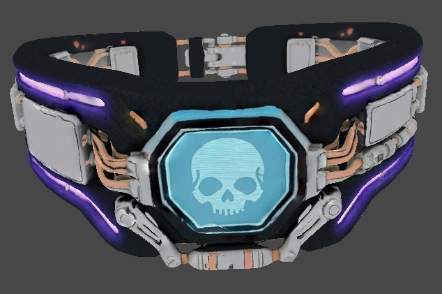 [VRC想定]サイバーパンクな首輪 チョーカー ゲーミング 電子