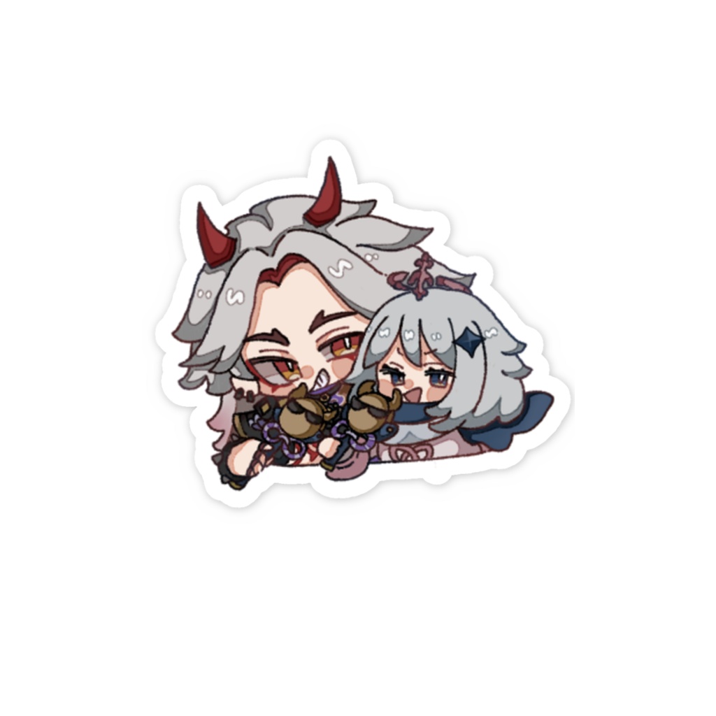 原神 一斗とパイモン