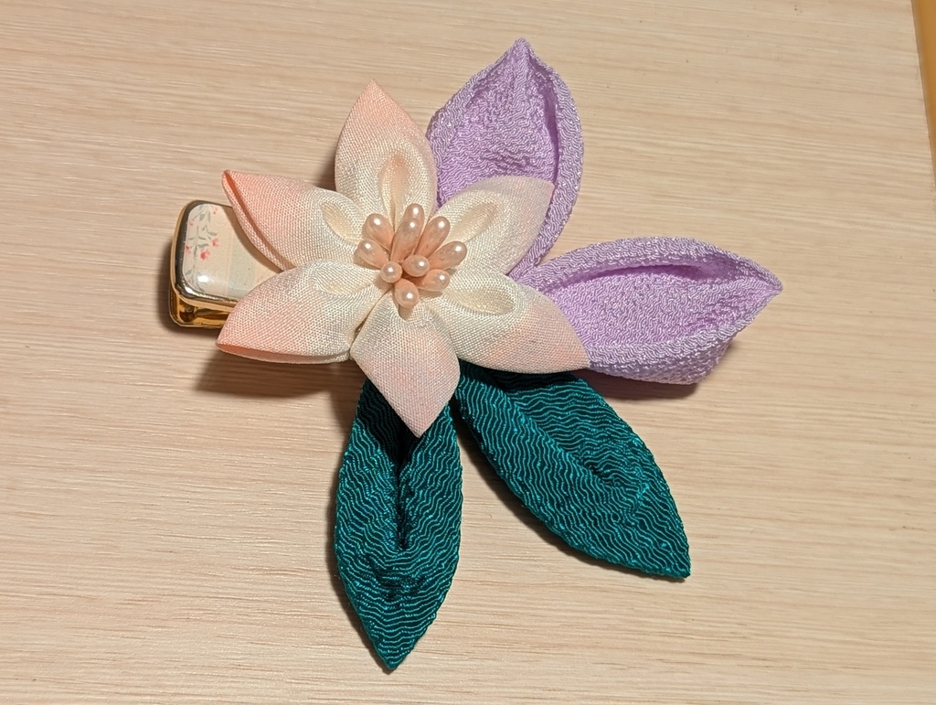 手作りヘアアクセサリー