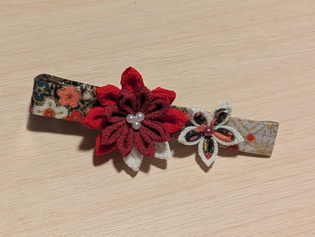 手作りヘアアクセサリー