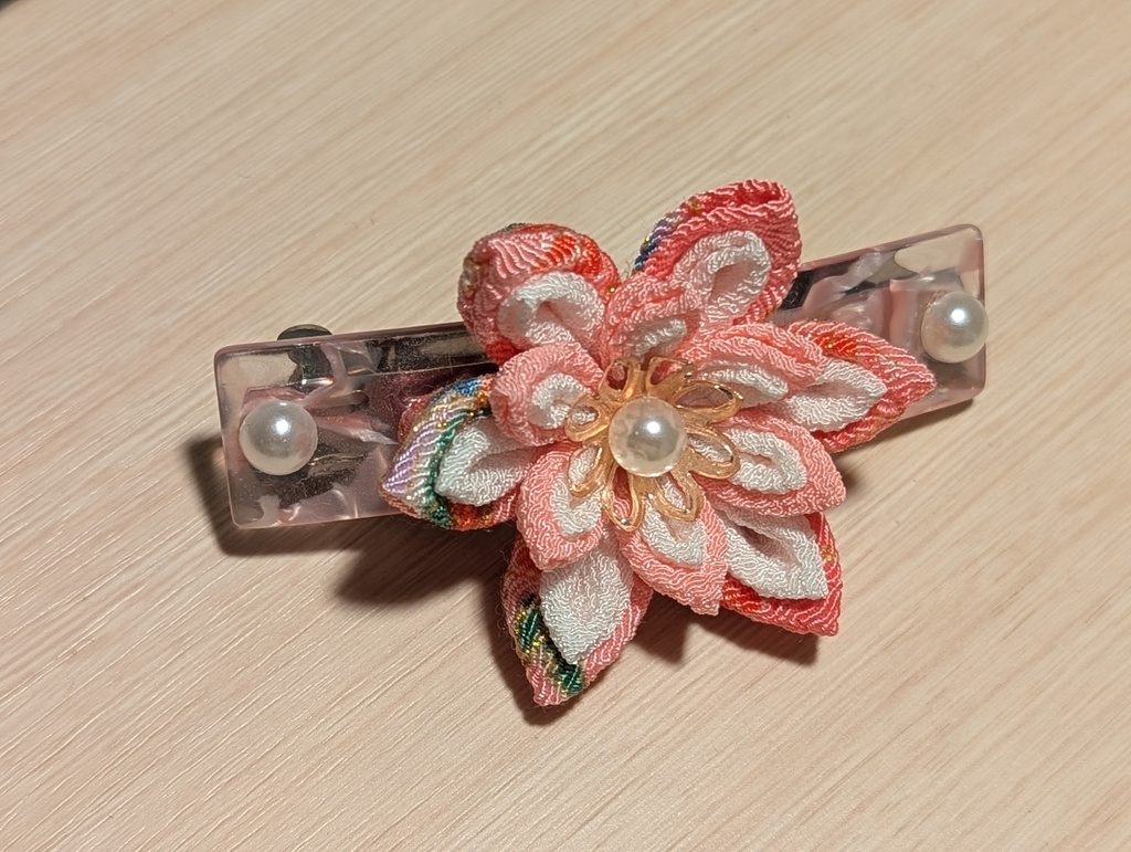 手作りヘアアクセサリー