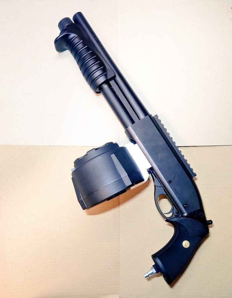 東京マルイ M870ブリーチャー HPAアダプター