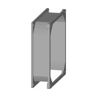 120mm PCファンメモリ回避マウント