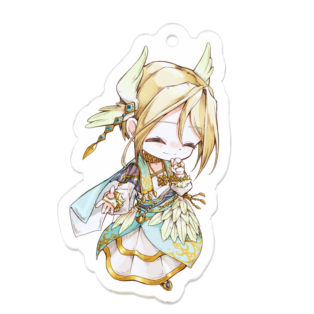 イオス・セレスティアのSDアクリルキーホルダー