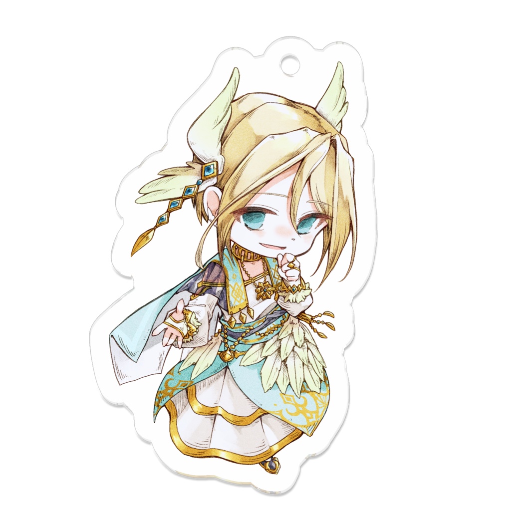 イオス・セレスティアのSDアクリルキーホルダー