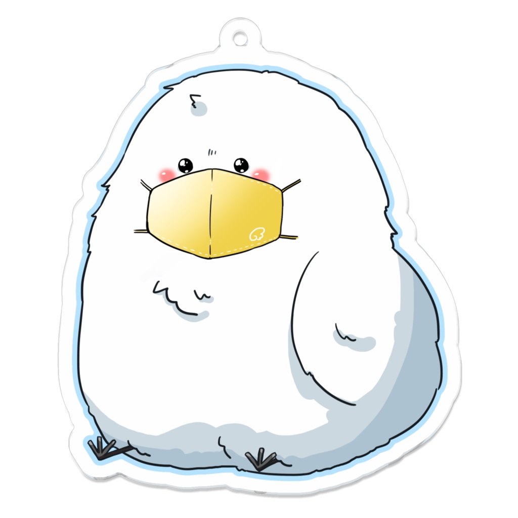 かわちい小鳥ちゃんきーほるだー(マスク)