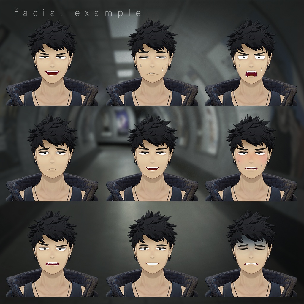 【オリジナル3Dモデル】加須谷 Kasuya