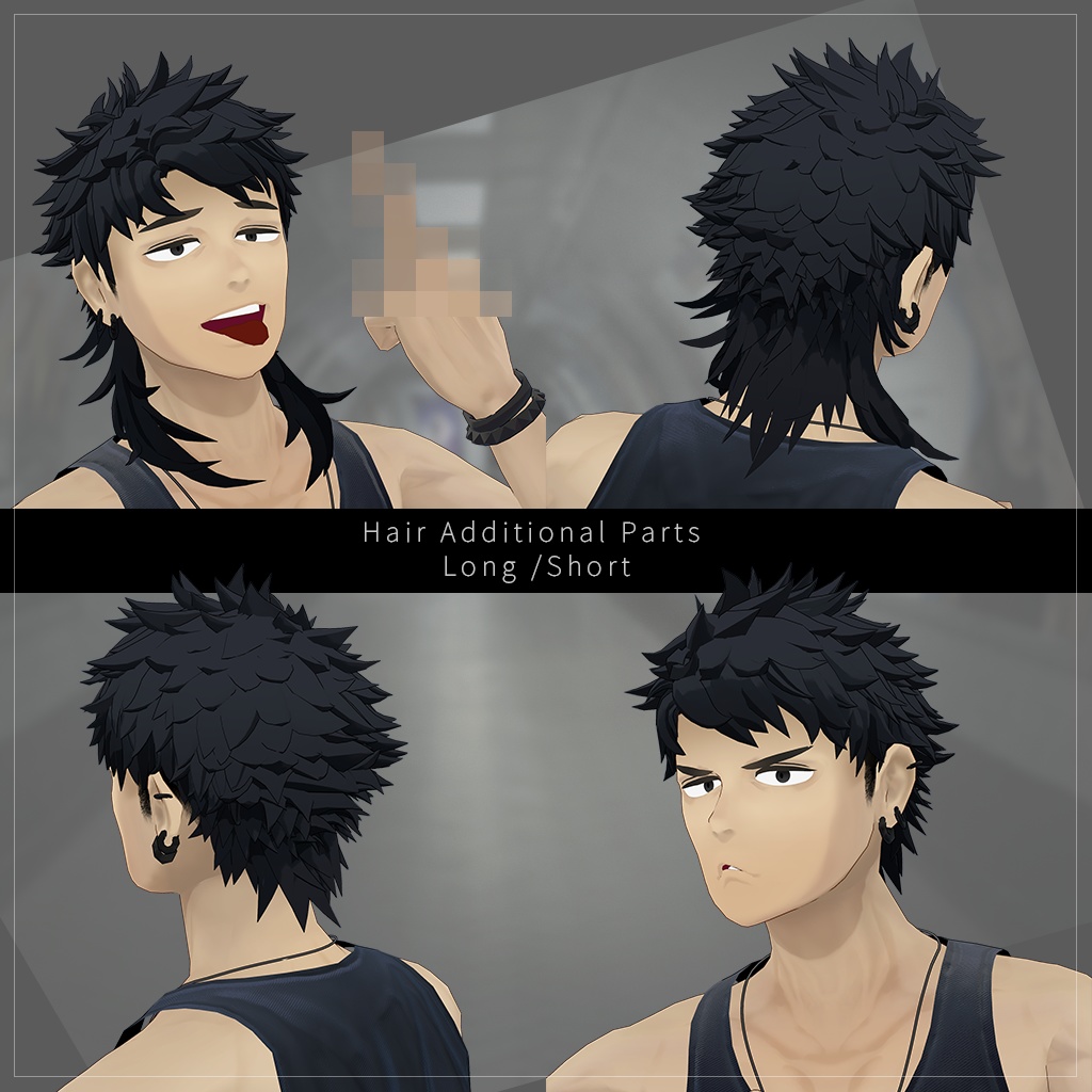 【オリジナル3Dモデル】加須谷 Kasuya