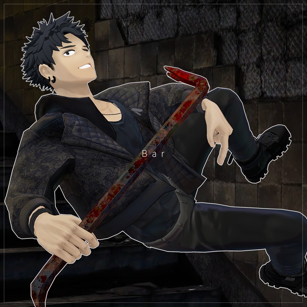 【オリジナル3Dモデル】加須谷 Kasuya