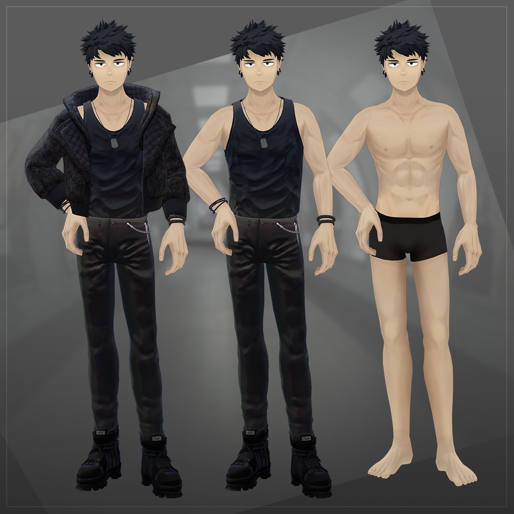 【オリジナル3Dモデル】加須谷 Kasuya