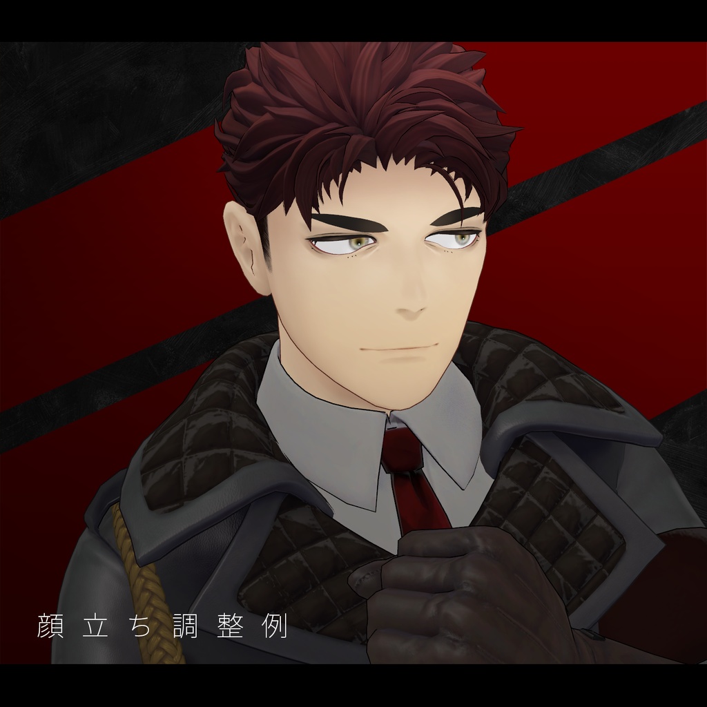 【オリジナル3Dモデル】Alies/荒洲 (アレス)