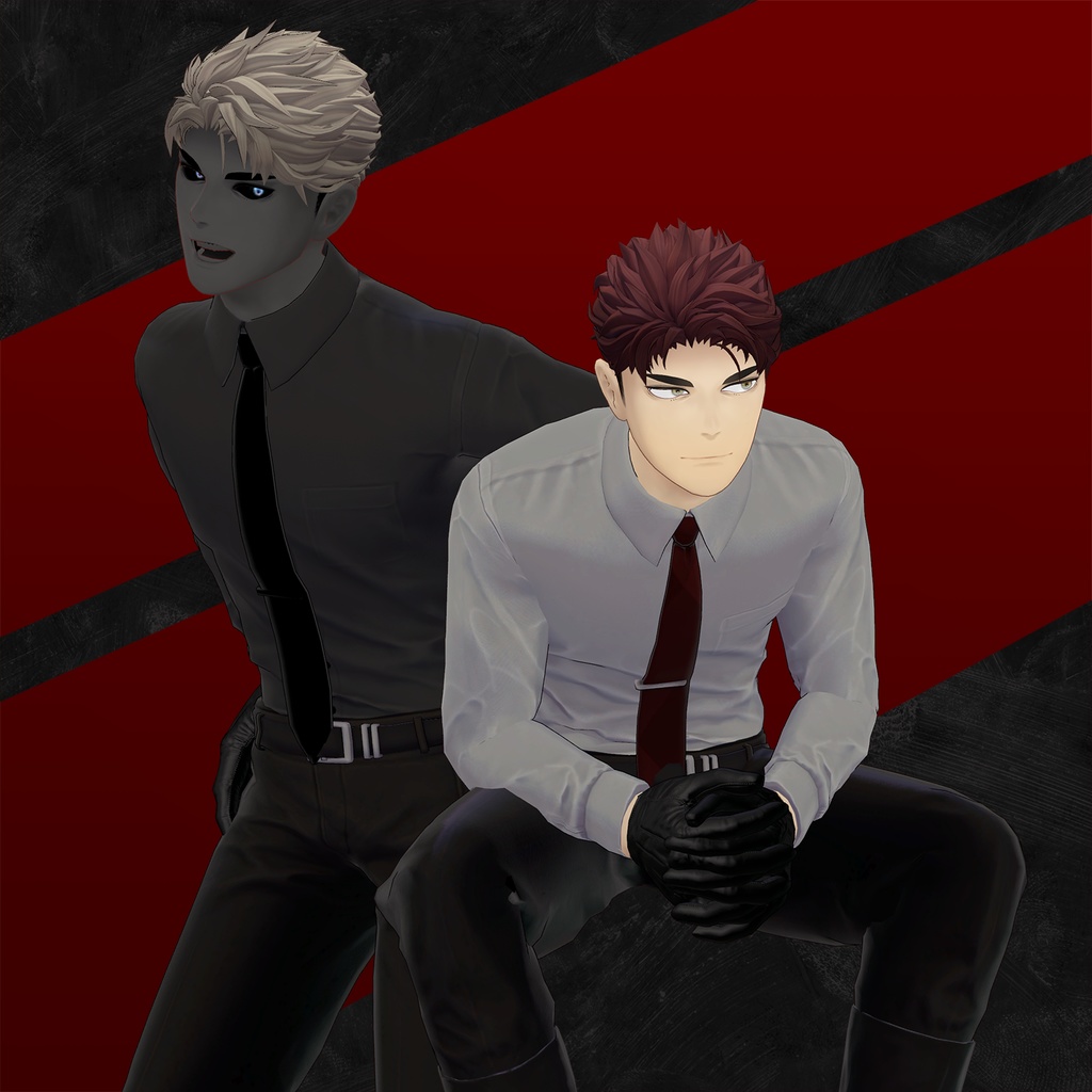 【オリジナル3Dモデル】Alies/荒洲 (アレス)