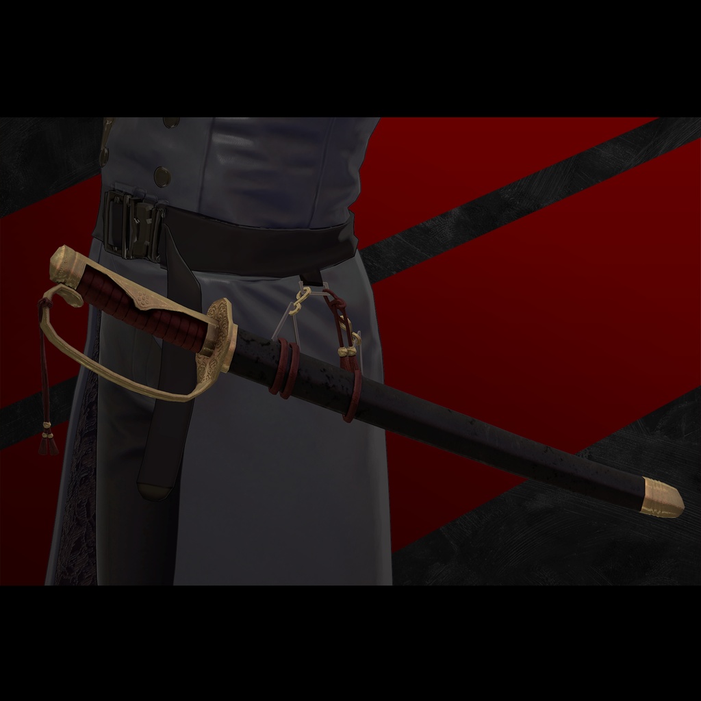 【オリジナル3Dモデル】Alies/荒洲 (アレス)