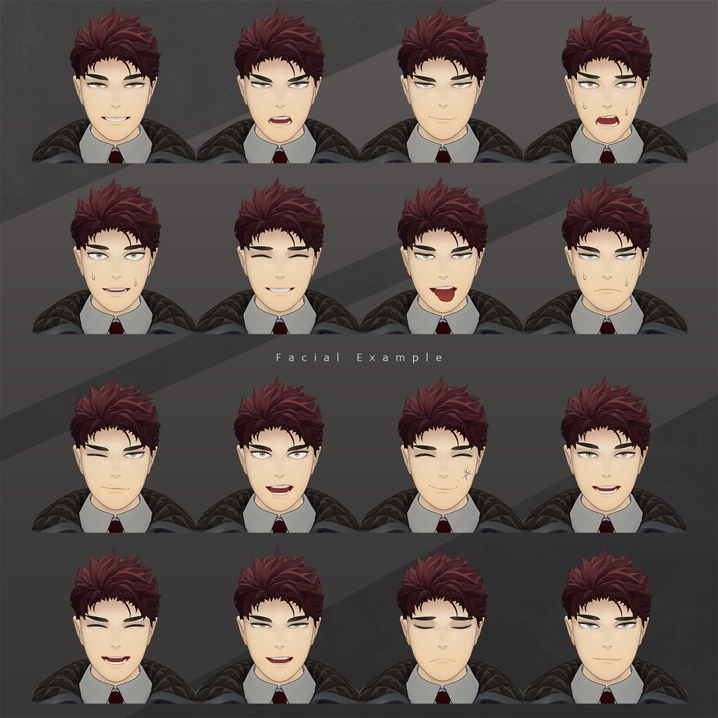 【オリジナル3Dモデル】Alies/荒洲 (アレス)