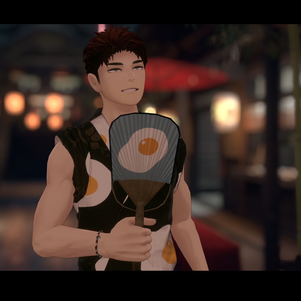 【3D衣装】まくり浴衣 Makuri Yukata (荒洲/加須谷 MA設定済み)