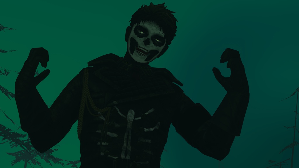 【改変用マテリアルセット】Halloweenセット 加須谷(ゾンビ)・荒洲(死者の日)