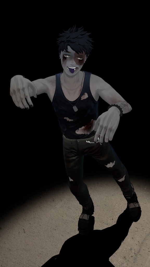 【改変用マテリアルセット】Halloweenセット 加須谷(ゾンビ)・荒洲(死者の日)