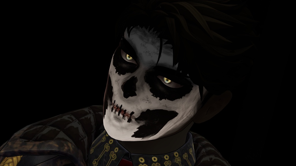 【改変用マテリアルセット】Halloweenセット 加須谷(ゾンビ)・荒洲(死者の日)