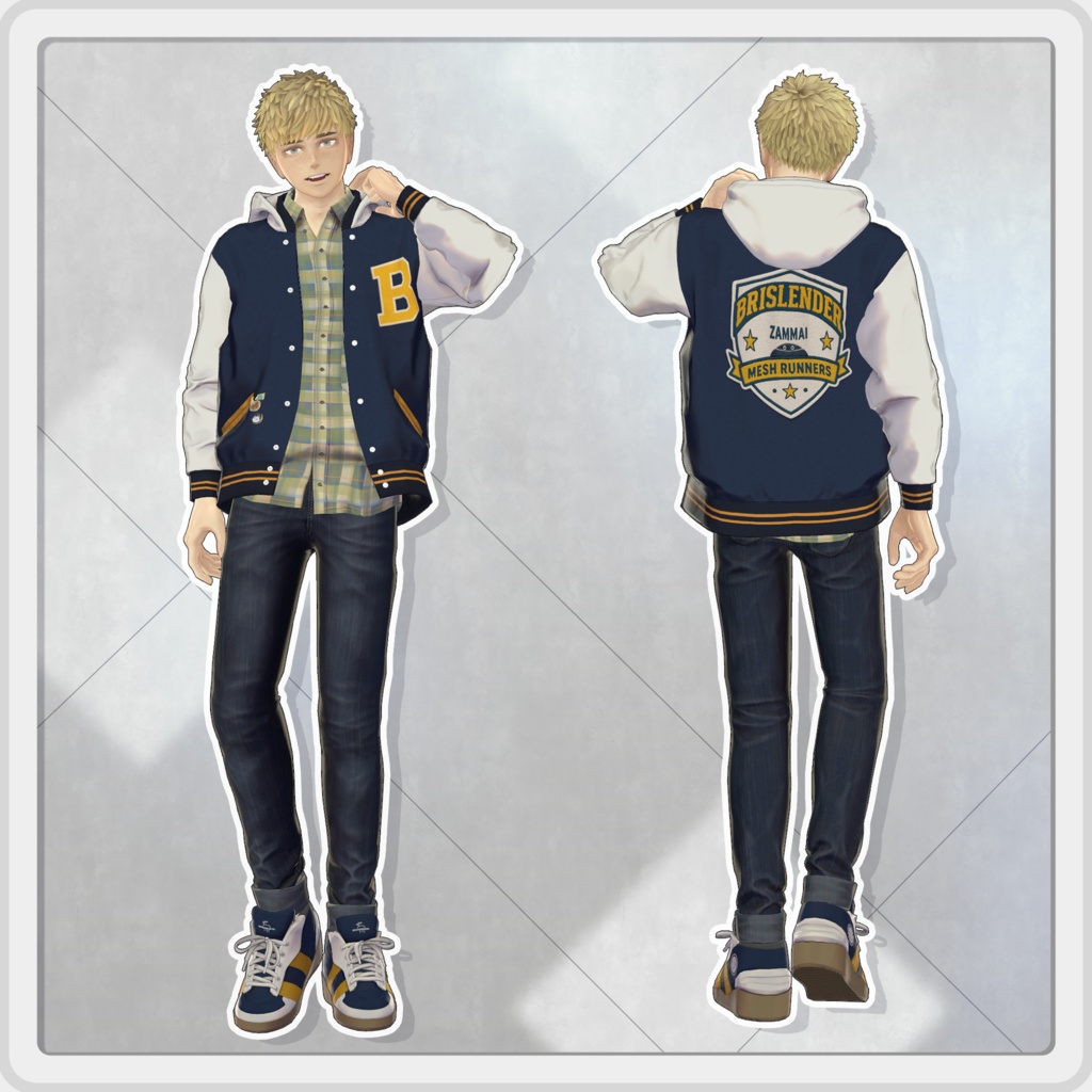 【オリジナル3Dモデル】Brisden/ブリスデン