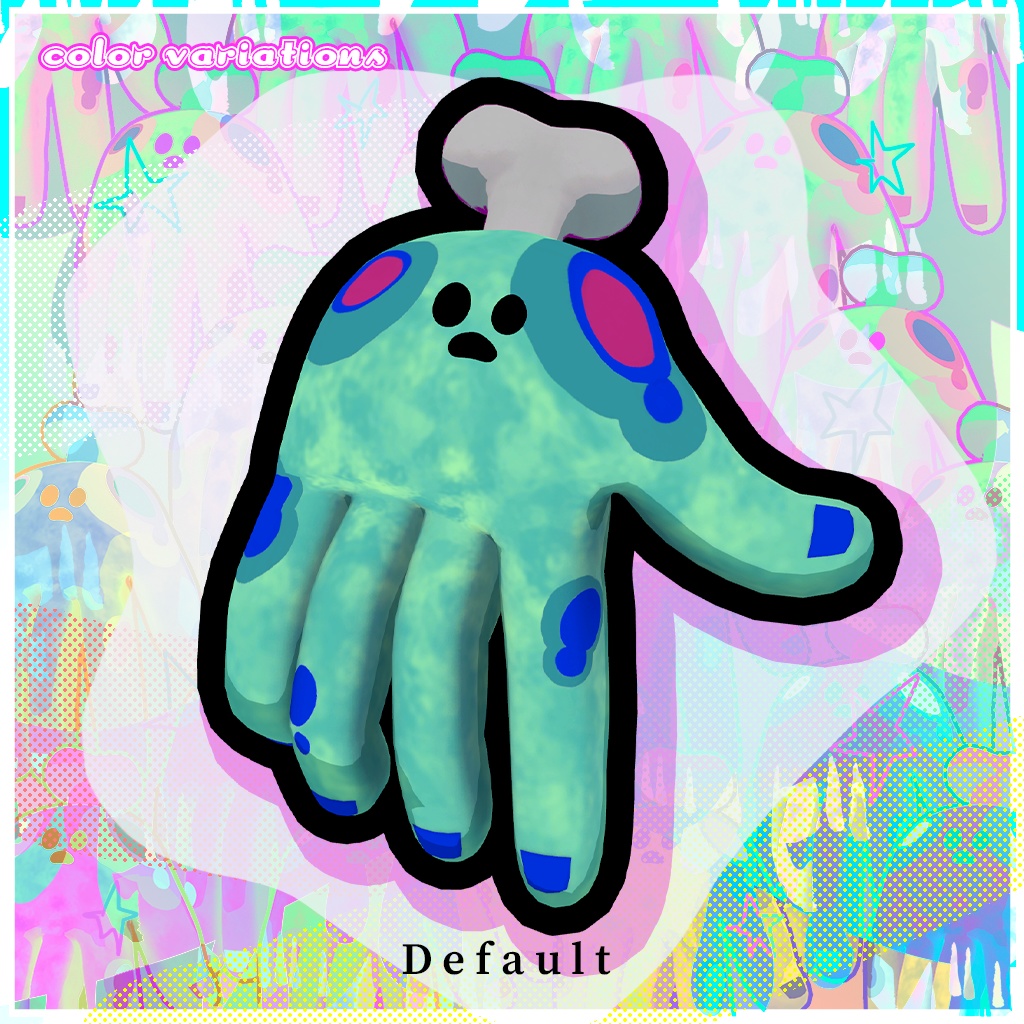 【VRChat想定アバター】ZombieHand/ゾンビハンド