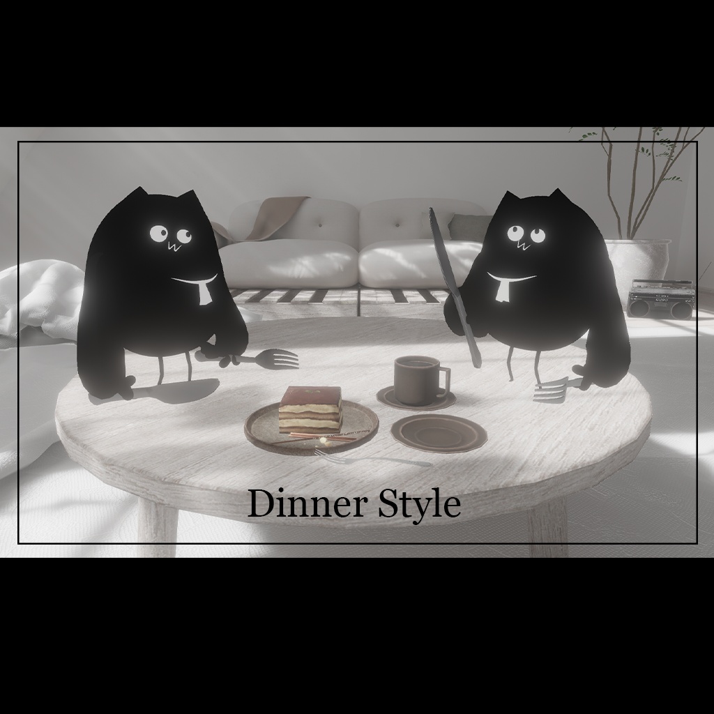 【オリジナル3Dモデル】NEKO
