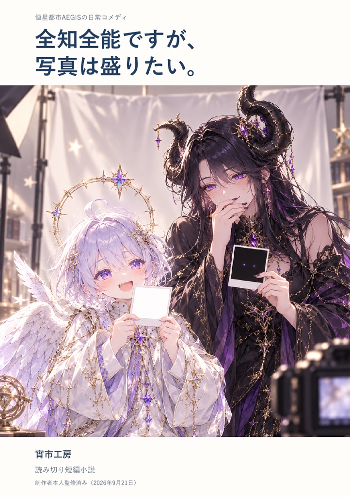 AEGIS｜全知全能ですが、写真は盛りたい。【日常コメディ・読み切り小説】
