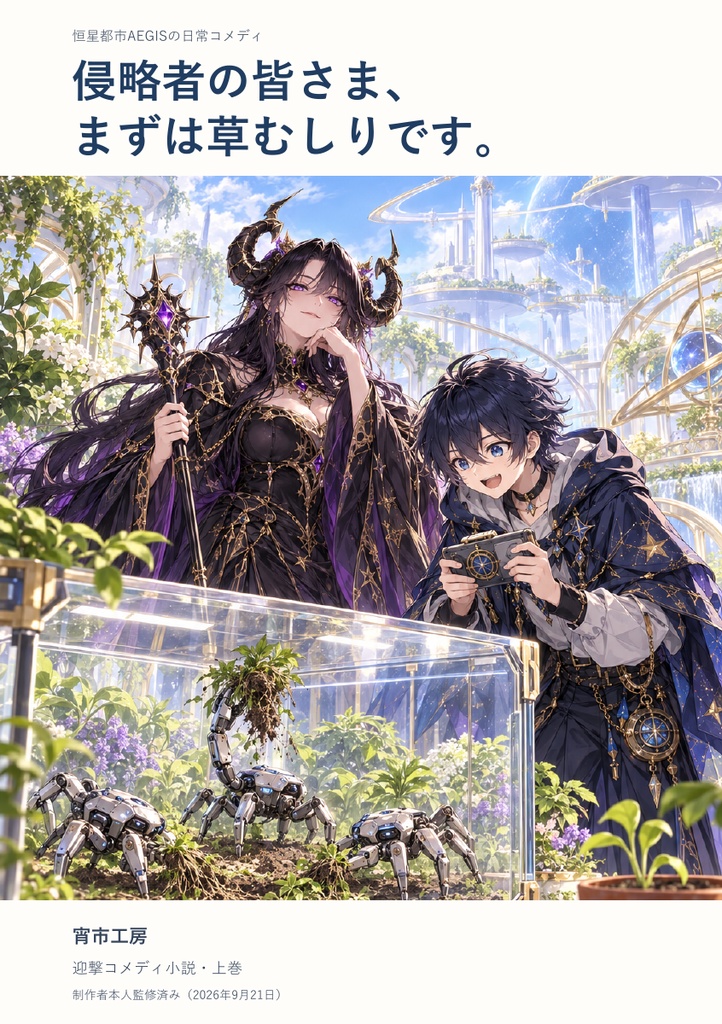 AEGIS｜侵略者の皆さま、まずは草むしりです。（上巻）【迎撃コメディ・上巻】
