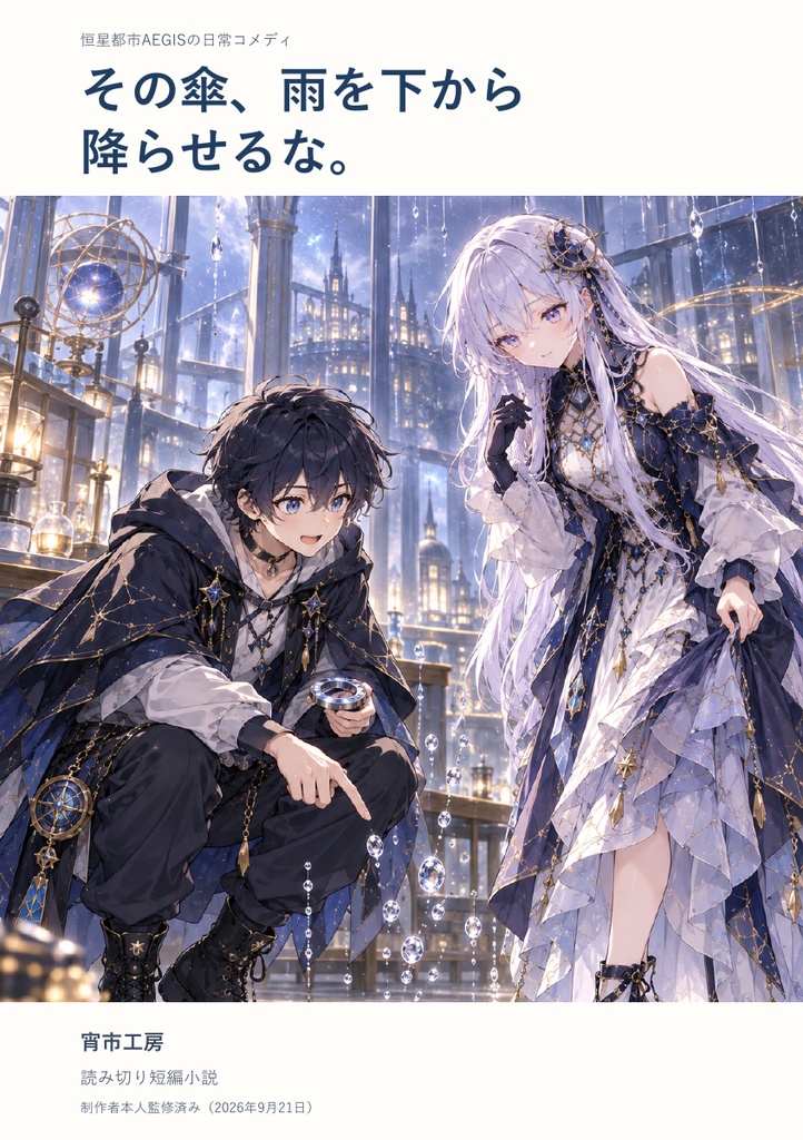 AEGIS｜その傘、雨を下から降らせるな。【日常コメディ・読み切り小説】