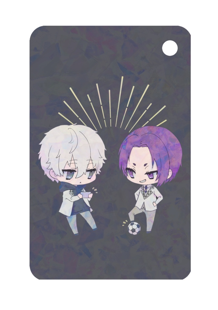 白宝組パスケース