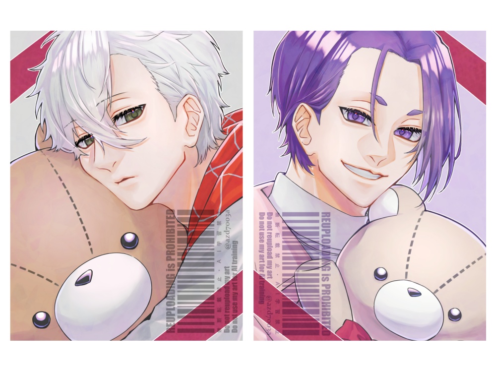 透明トレカ2枚セット