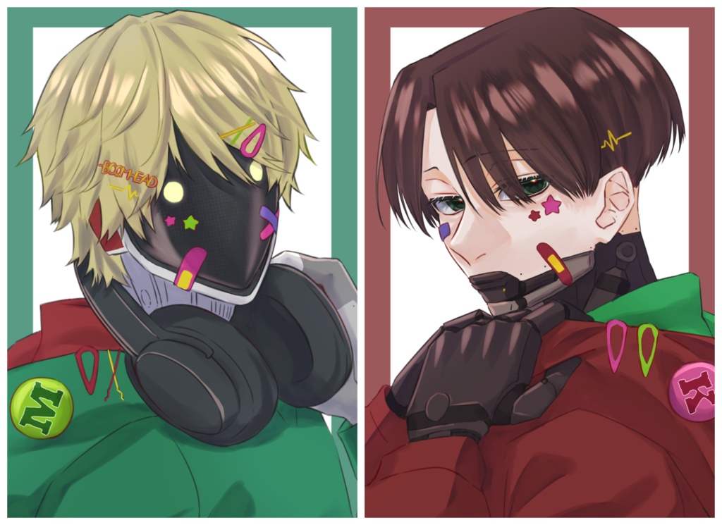 透明トレカ2枚セット