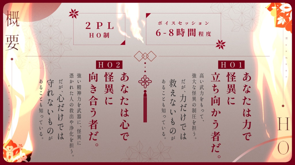 【エモクロア】祓い屋縁起 Episode1:焔の子