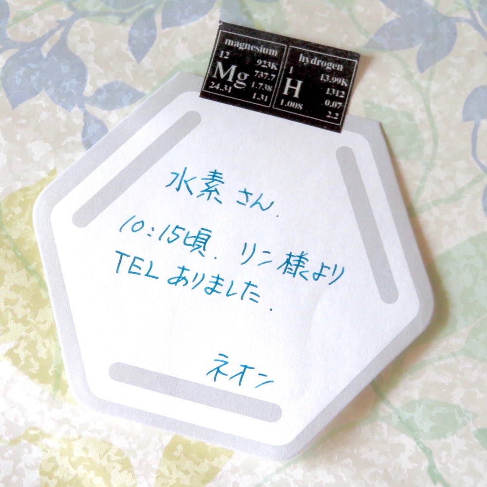 周期表マスキングテープ