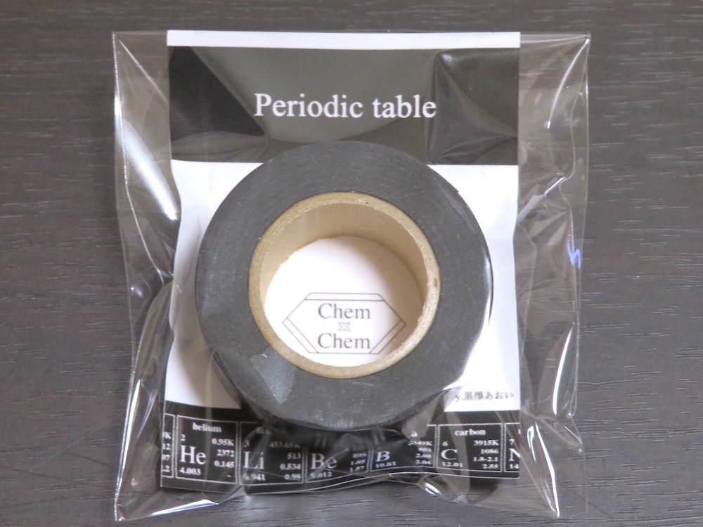 周期表マスキングテープ