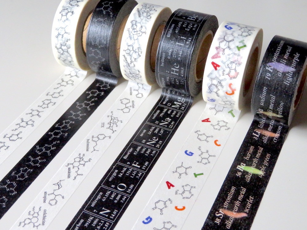 周期表マスキングテープ
