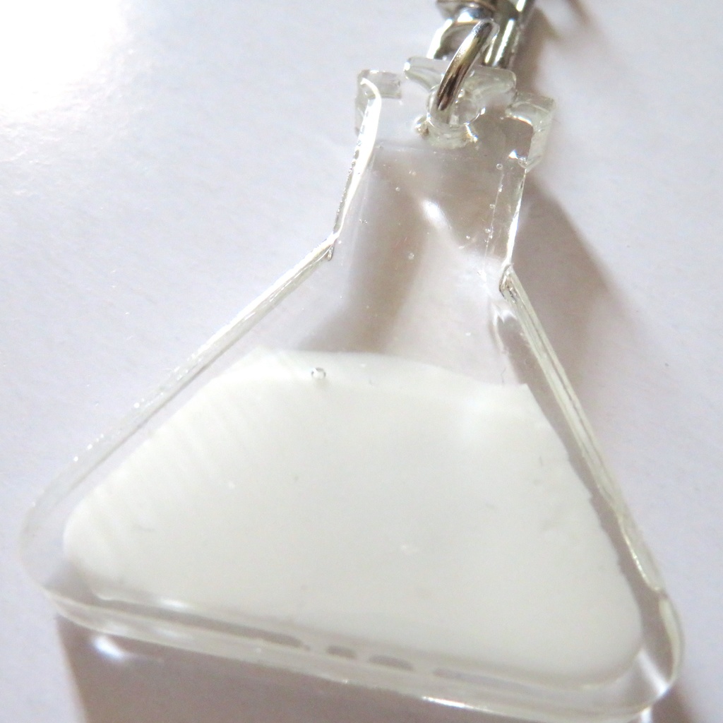 【受注制作】三角フラスコキーホルダー【全25種】