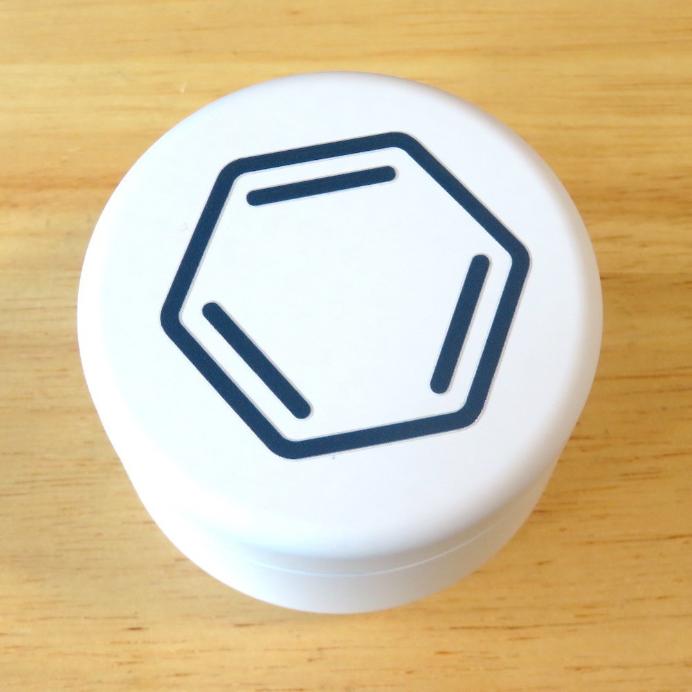 ベンゼン缶 ホワイト 【ベンゼンシール30枚入り】