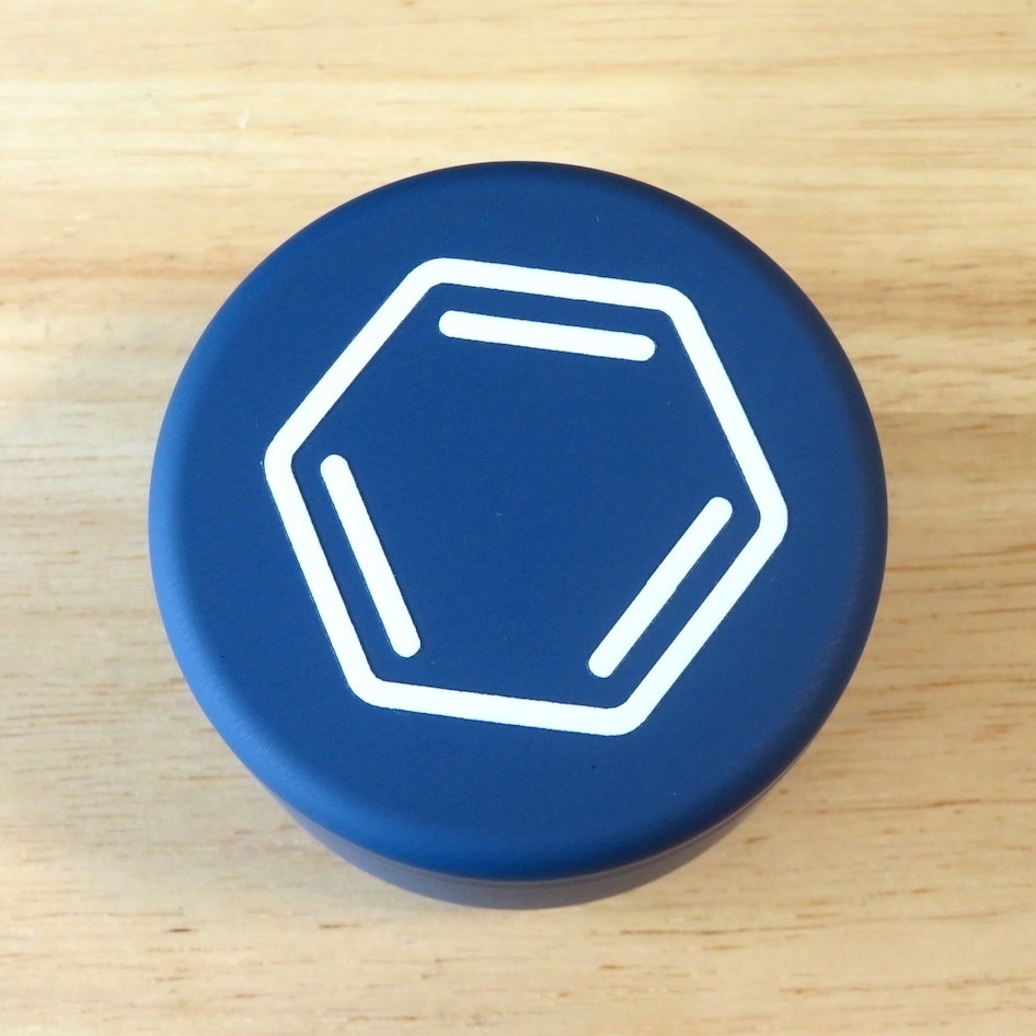 ベンゼン缶 ネイビー【ベンゼンシール30枚入り】