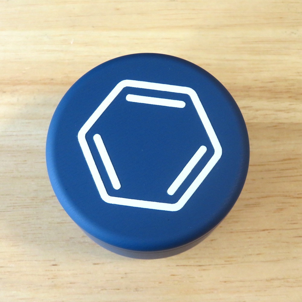 ベンゼン缶 ネイビー【ベンゼンシール30枚入り】