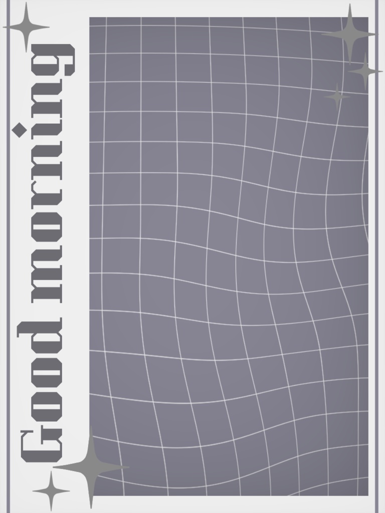 【無料配布】重ねるだけ!おはV素材♡カラバリ9種🎨(商用利用可)