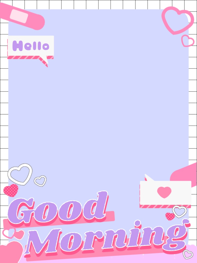 【無料配布】ゆめかわおはV素材♡カラバリ6種♡PSD有り