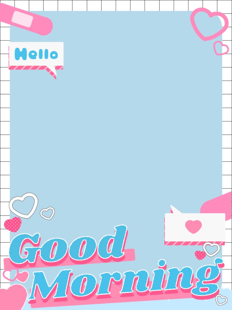 【無料配布】ゆめかわおはV素材♡カラバリ6種♡PSD有り