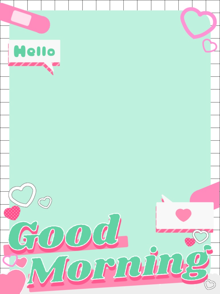 【無料配布】ゆめかわおはV素材♡カラバリ6種♡PSD有り