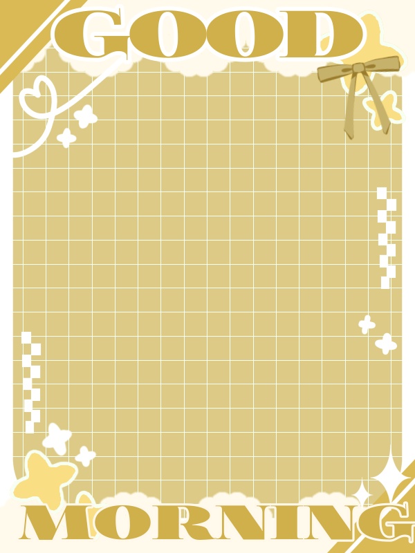 【無料配布】重ねるだけ!おはV素材♡商用利用可