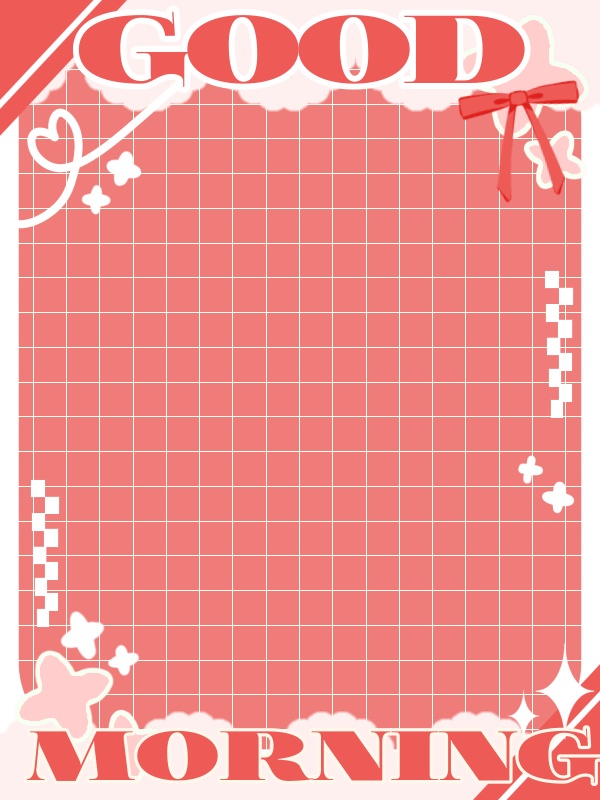 【無料配布】重ねるだけ!おはV素材♡商用利用可